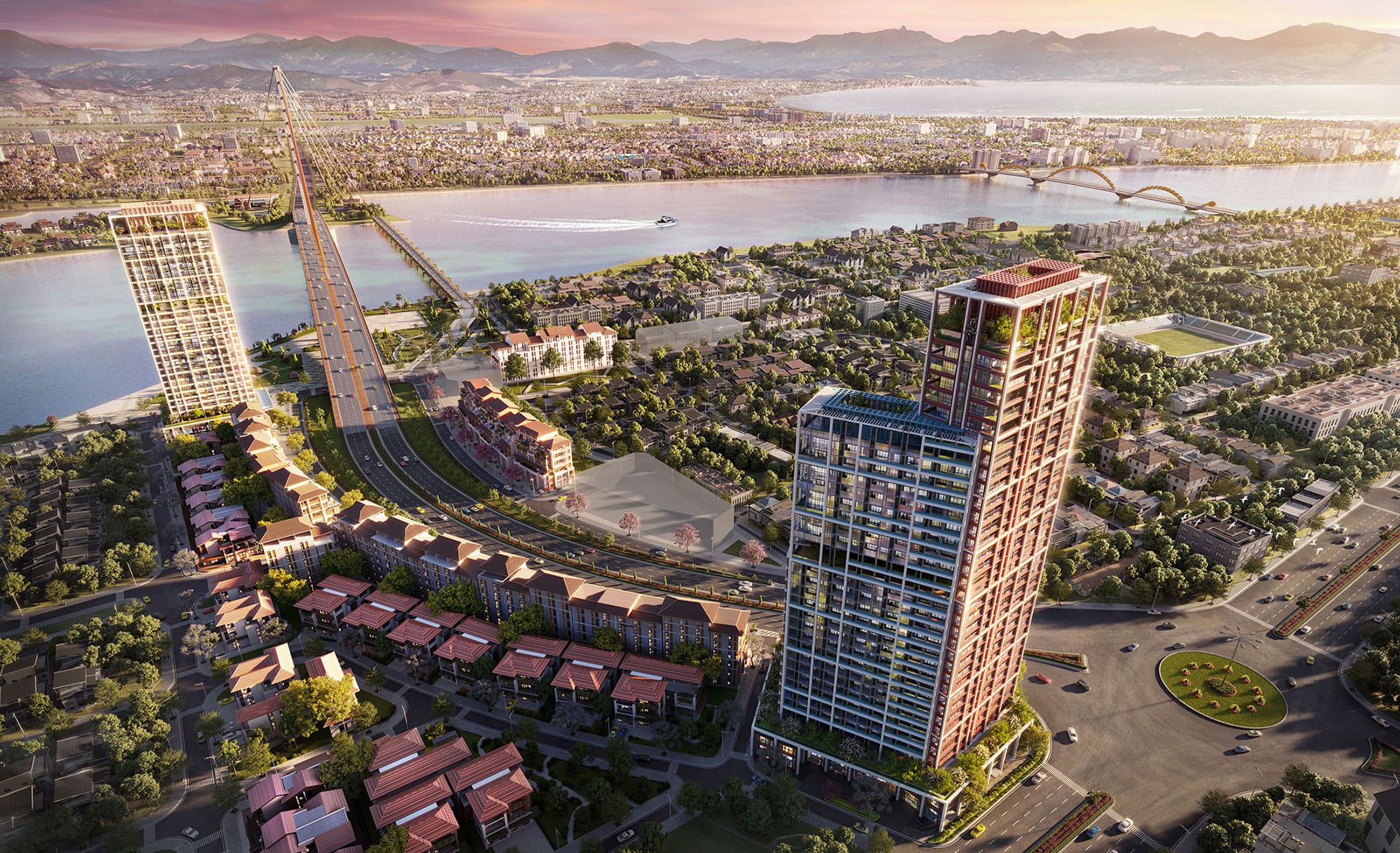 Sun Cosmo Residence có kết nối giao thông thuận tiện bậc nhất Đà Nẵng